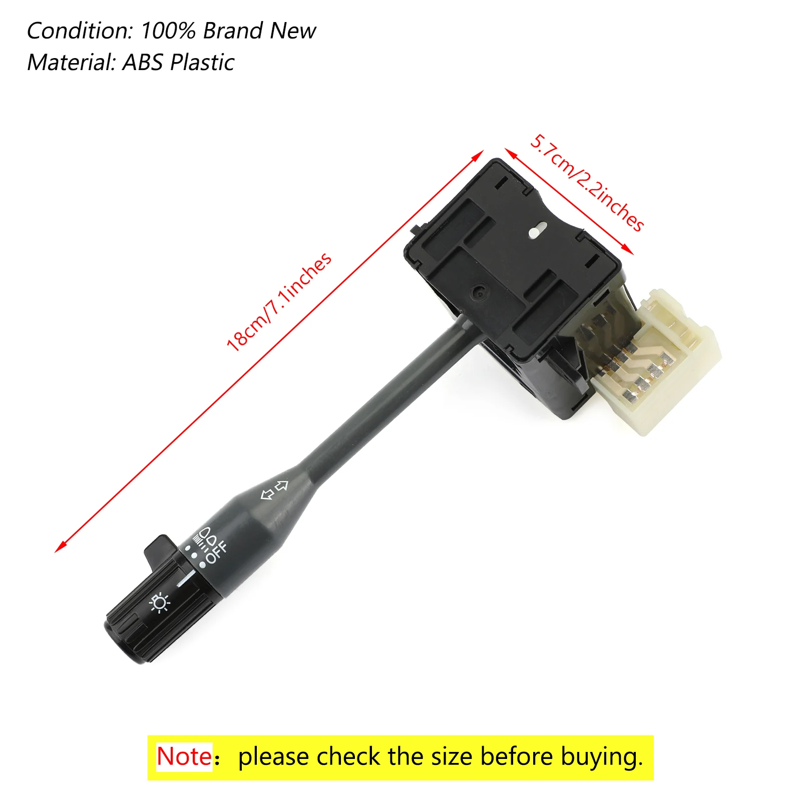 Artudatech Headlight Turn Signal Dimmer Switch Lever fits for Nissan Pathfinder D21 25540D4500