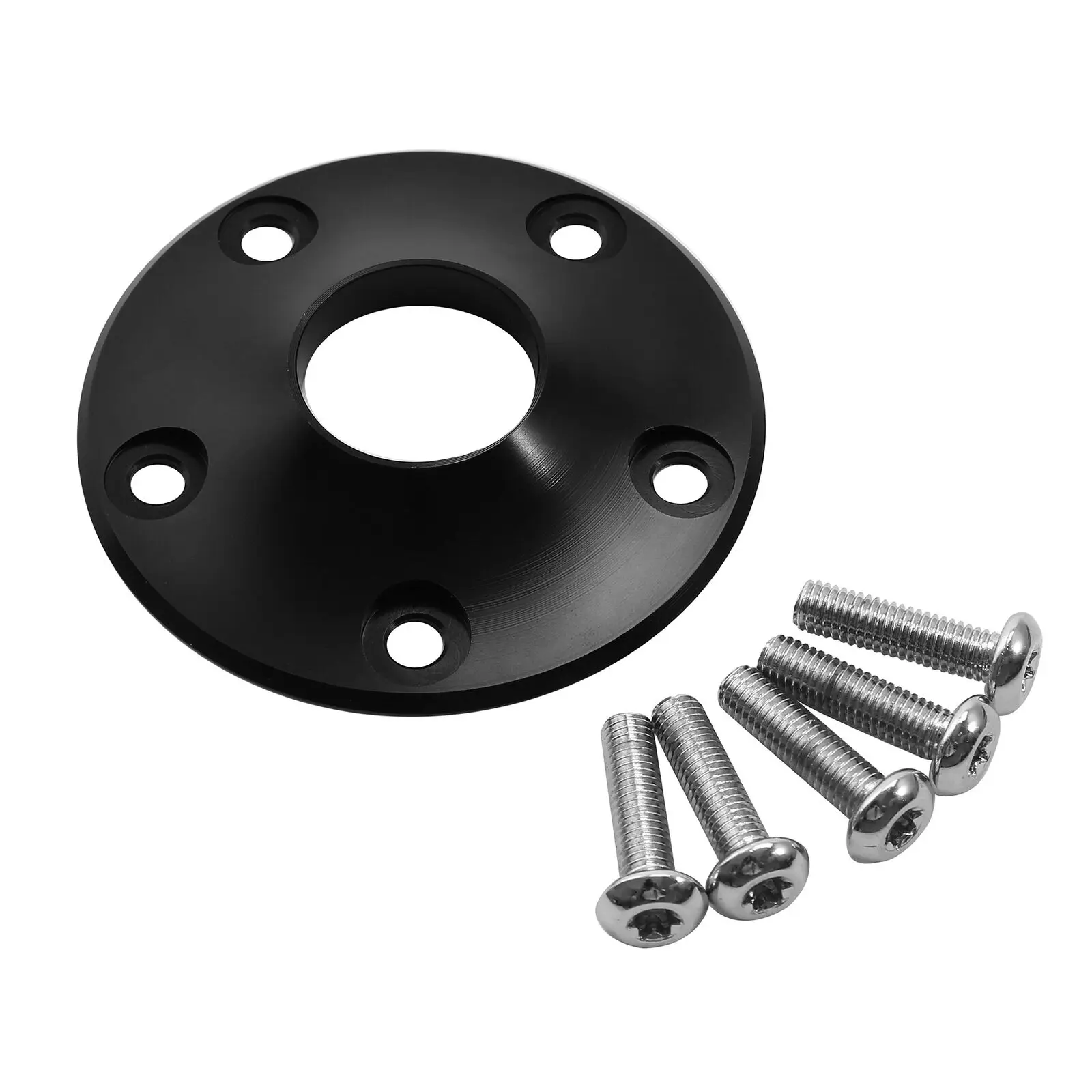 Motorcycle Dual Disc Front Wheel Hub Cap Cover For Harley Touring Street Road Glide Non ABS 2008-2021 view 2