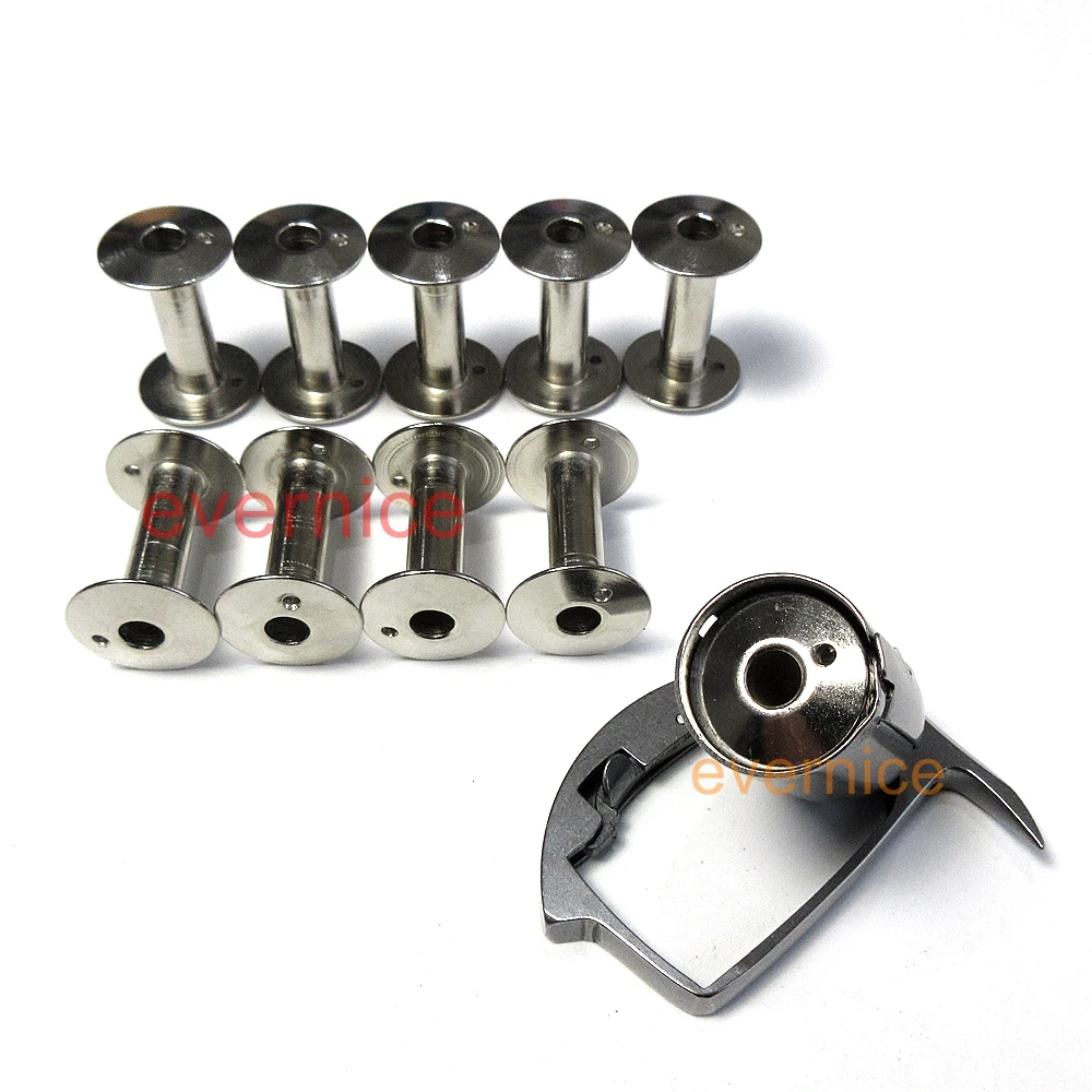 Shuttle Hook & 10 Bobbins For Ga5-1 Leather Sewing Machine
