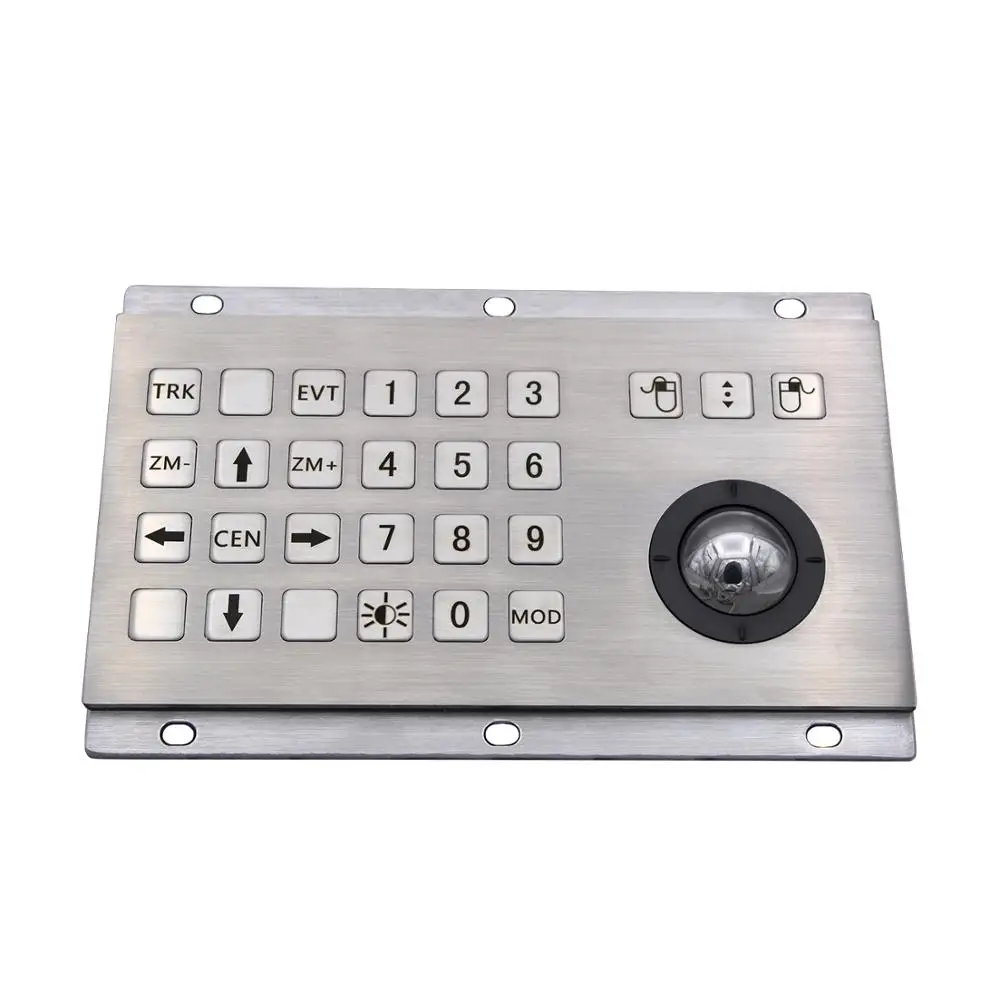 

IP65 Laser Computer Pointing Devices With Numeric Keypad And 3 Mouse Buttons