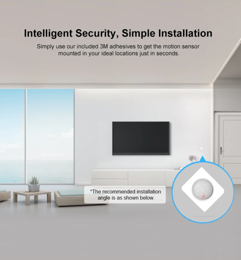 SONOFF SNZB-03 ZigBee Motion Sensor Handy Smart Device Detect Motion Trigger Alarm Work with ZBBridge eWelink Alexa Google Home