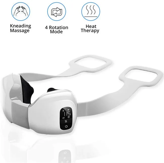 Smart Elektrische Nek Massager Verwarming Pijnbestrijding Tool 4D Draadloze Deep Tissue Body Massage Gezondheidszorg Ontspanning Voor Reizen