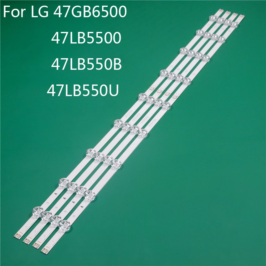 LED TV Illumination Part Replacement For LG 47GB6500 47LB5500 47LB550B 47LB550U LED Bar Backlight Strip Line Ruler DRT3.0 47 A B