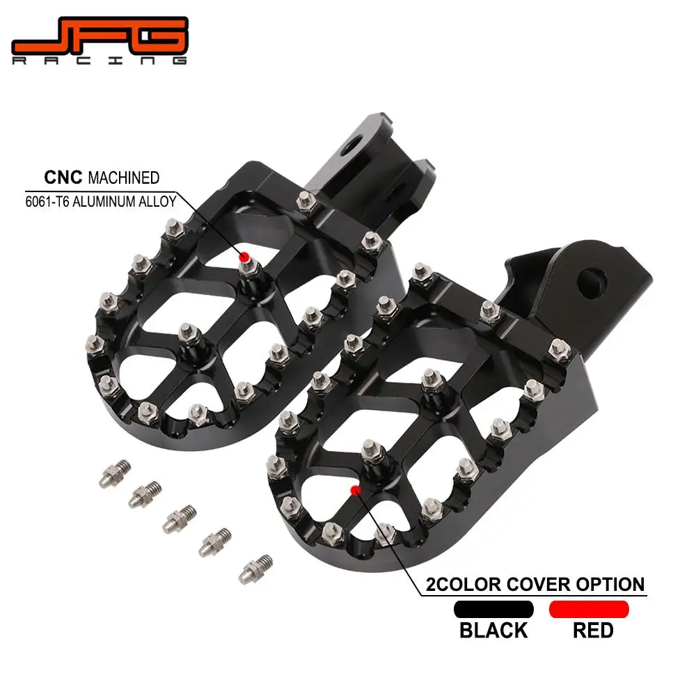 Motorcycle CNC Foot Pegs Rests Pedals Footrest Footpeg For CRF150F CRF230F 2003-2019 CRF250F 2019-2024 Sur Ron S/X XR125L/150L