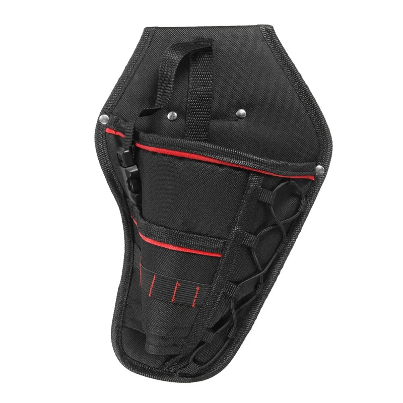 Waist Pockets Cordless Electronic Drill Holster Tool Belt Pouch Adjustable Belt Storage Bag Impact Wrench Tool Bag