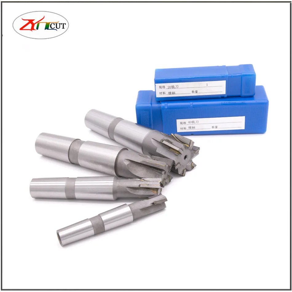 Imagem -03 - Fresa de Aço de Alta Velocidade com Borda de Solda Mt2 Mt3 20 25 30 35 40 50 mm Fresa de Carboneto Espiral com Haste Rígida