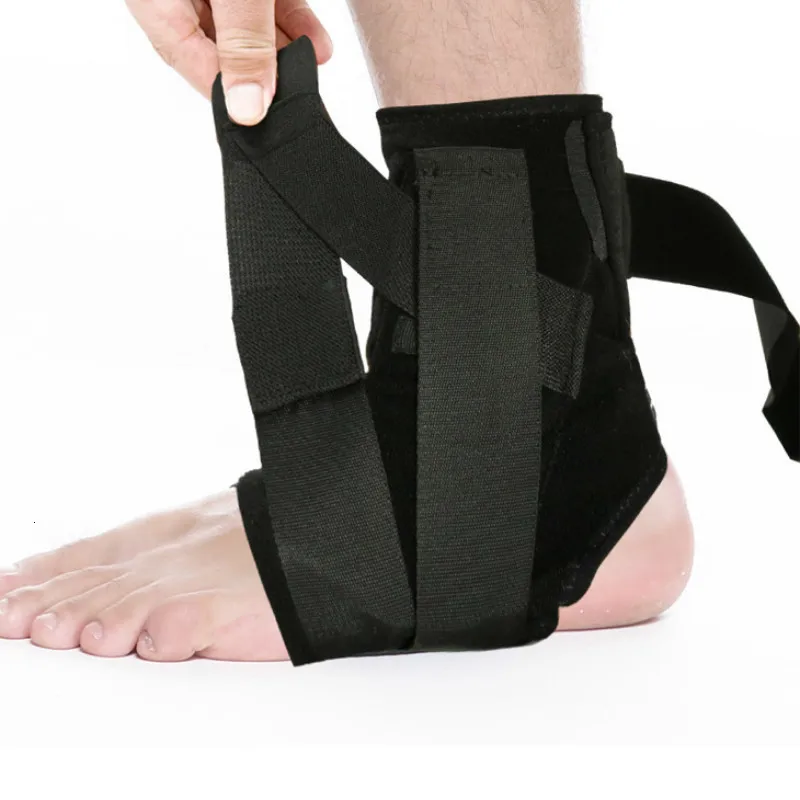 Fitness Ankle Brace Protector Foot Ankle Support Wrap For Fracture Gym Sprain Ankle Varus Joint Correction Belt Bandage Guard