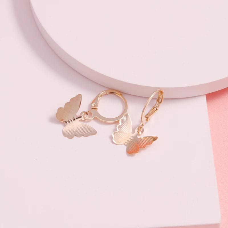 Neue Mode Emaille Kirsche Bier Dinosaurier Schmetterling Baumeln Ohrringe für Frauen Cartoon Design 3D Würfel Ohrringe Lustige Schmuck – Detail 2