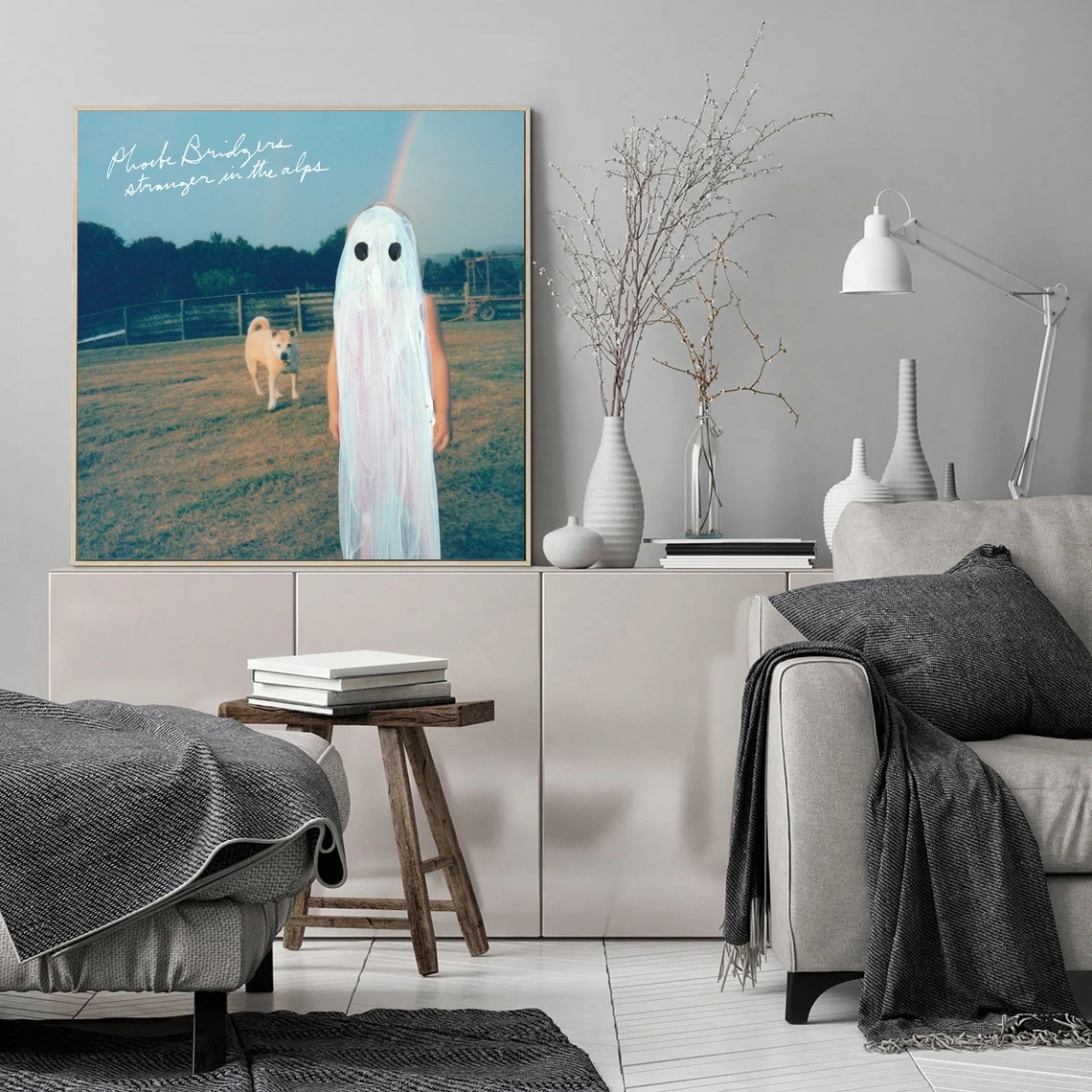 Stranger in the Alps,Phoebe Bridgers Album Cover Poster Canvas Print Rap Hip Hop Music Star Singer Wall Painting Decoration