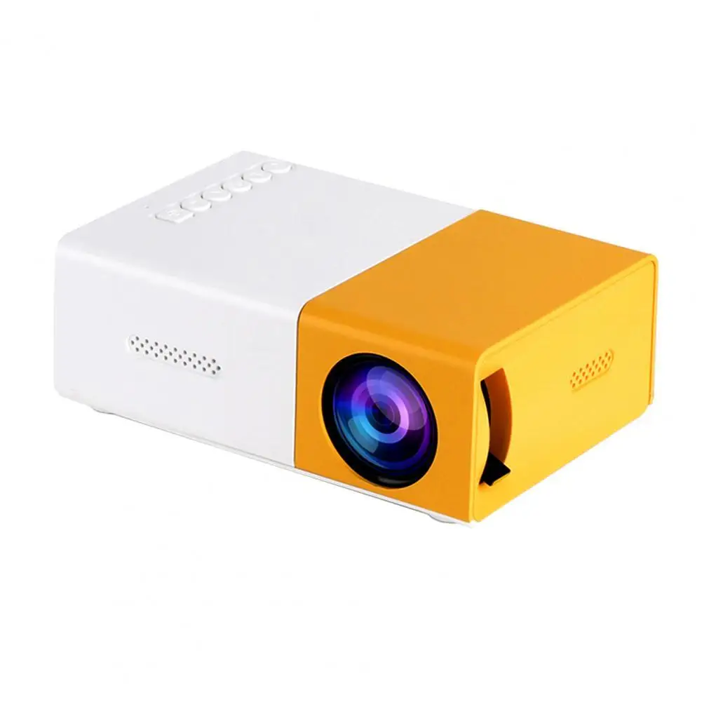 

LED Projector 720P 1080P Video Projector Built-in Speaker & Remote Control Support HD / AV / USB / Audio 3.5mm for Home Theater