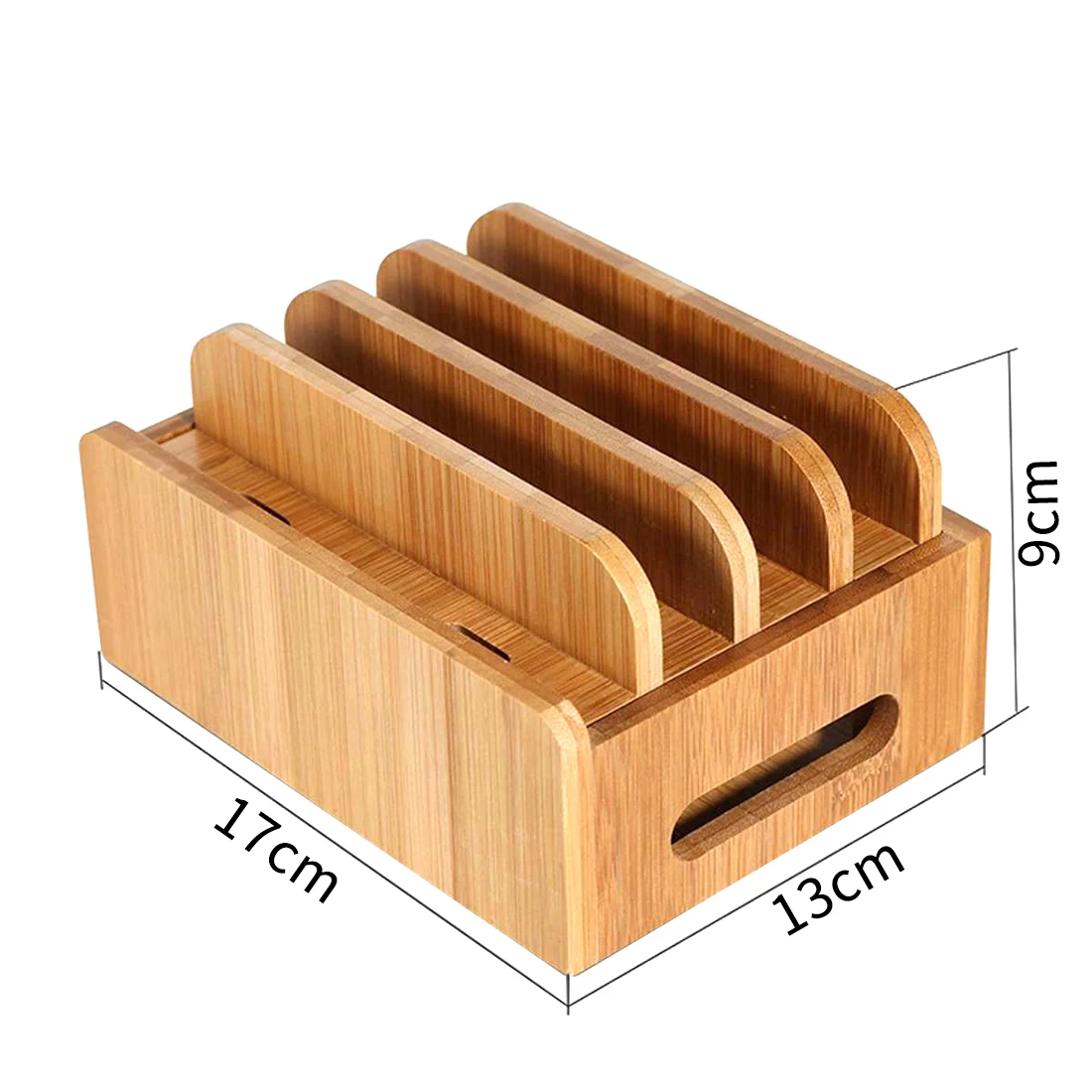 Bamboo Charging Dock Station for Mobile Phone Holder Stand Bamboo Charger Stand Base For Tablets For iphone