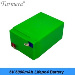 Replace Storage Batteries Lifepo4 Battery 6V 6AH for Motorcycle Electronic Emergency Light and Children Electric Car Use MA17