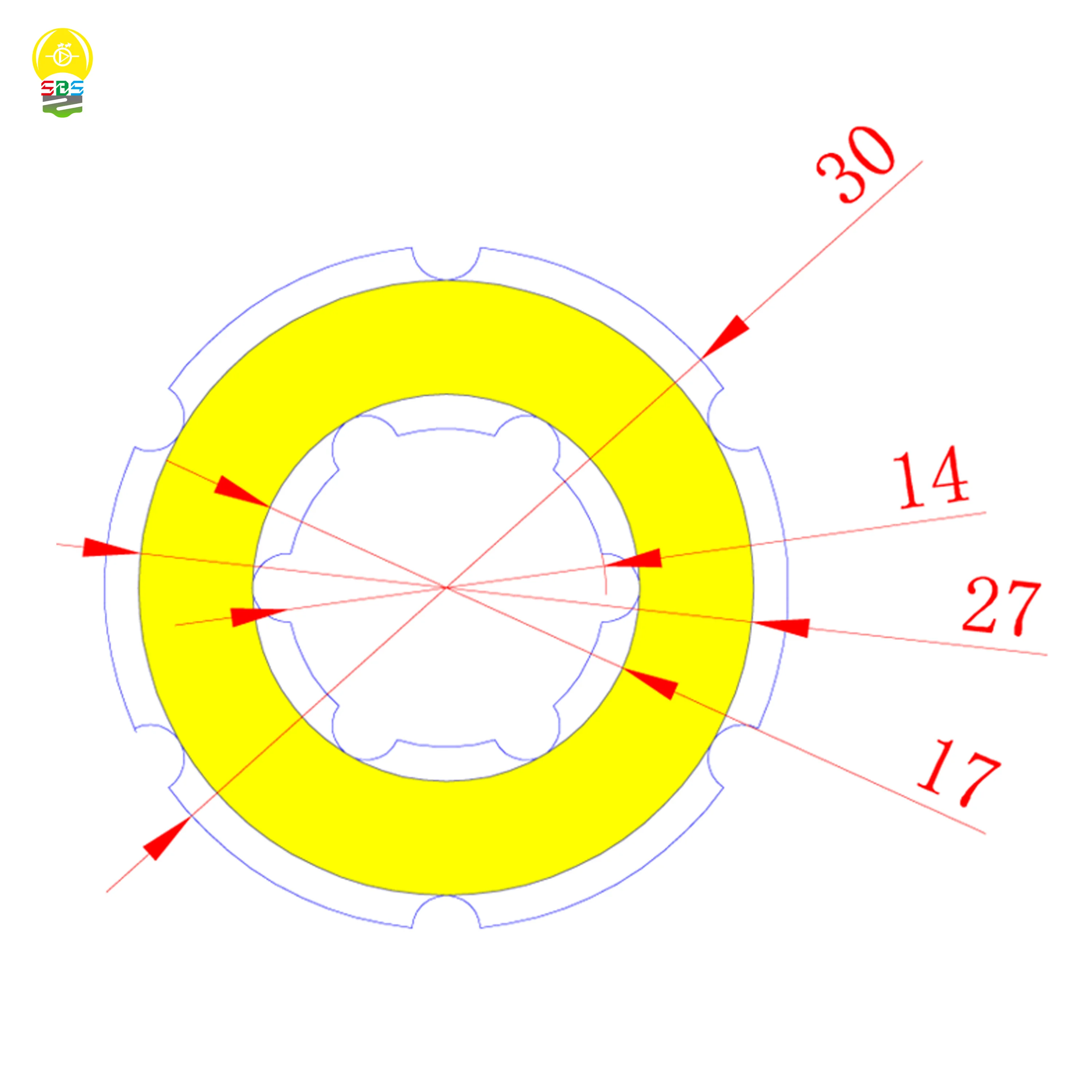 30mm Annual Shape LED COB Angel Eyes 12V DC 2W Cob Led Diode Chip On Board Ring Led Cold Warm White Blue Light Source