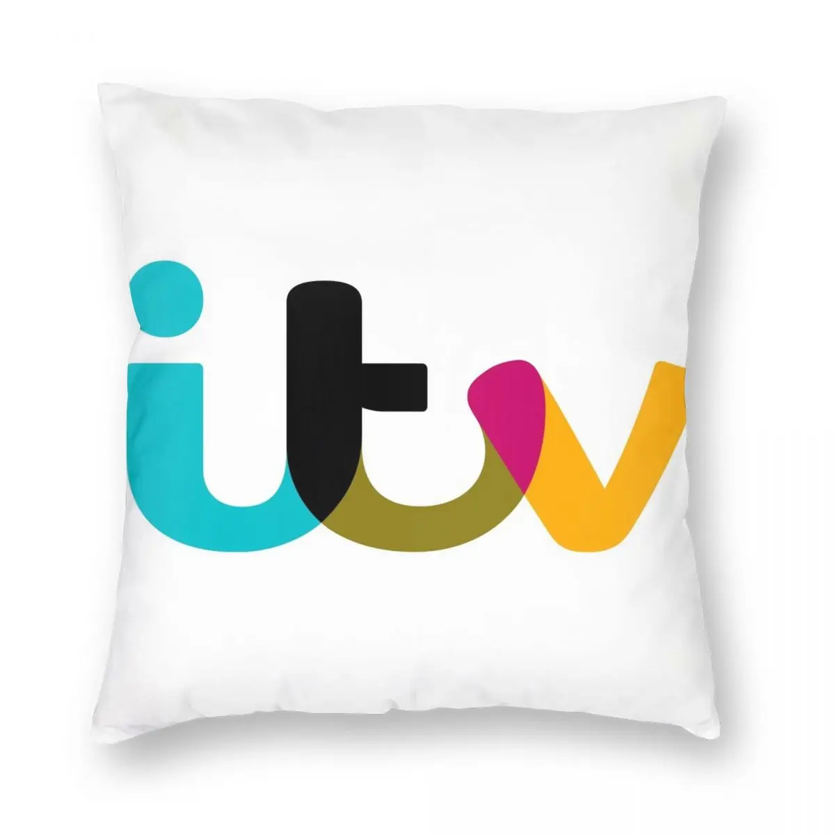 

ITV Pillowcase Polyester Linen Velvet Creative Zip Decorative Throw Pillow Case Room Cushion Cover