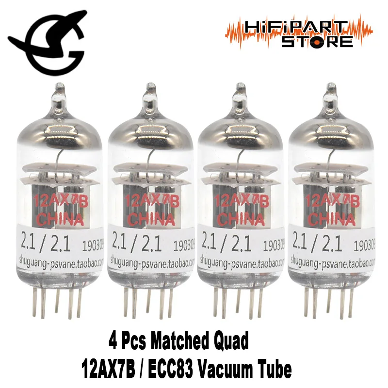 Image of 12AX7B ECC83 Vakuumröhre – Premium-Audio-Upgrade für Gitarrenverstärker, Hi-Fi, ersetzt Mullard/JJ/Tung-Sol, rauscharmer Hi-Gain