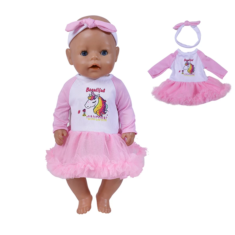 Vestiti per bambole da 18 pollici accessori per bambole rinate per bambini vestito da ragazze di neve Costume da principessa per regalo di compleanno vestiti per bambole americane per ragazze