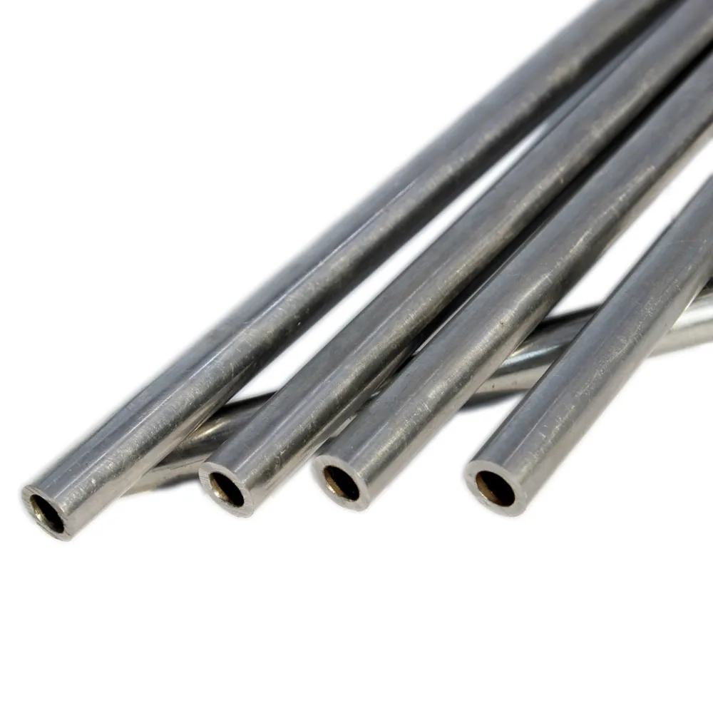OD6mm Carbon Stalen Buis Metalen Pijp Naadloze Stalen Pijp Capillaire Astm Sch Tubing Id 5Mm 4Mm 3Mm 2Mm Lengte 200Mm Tot 500Mm