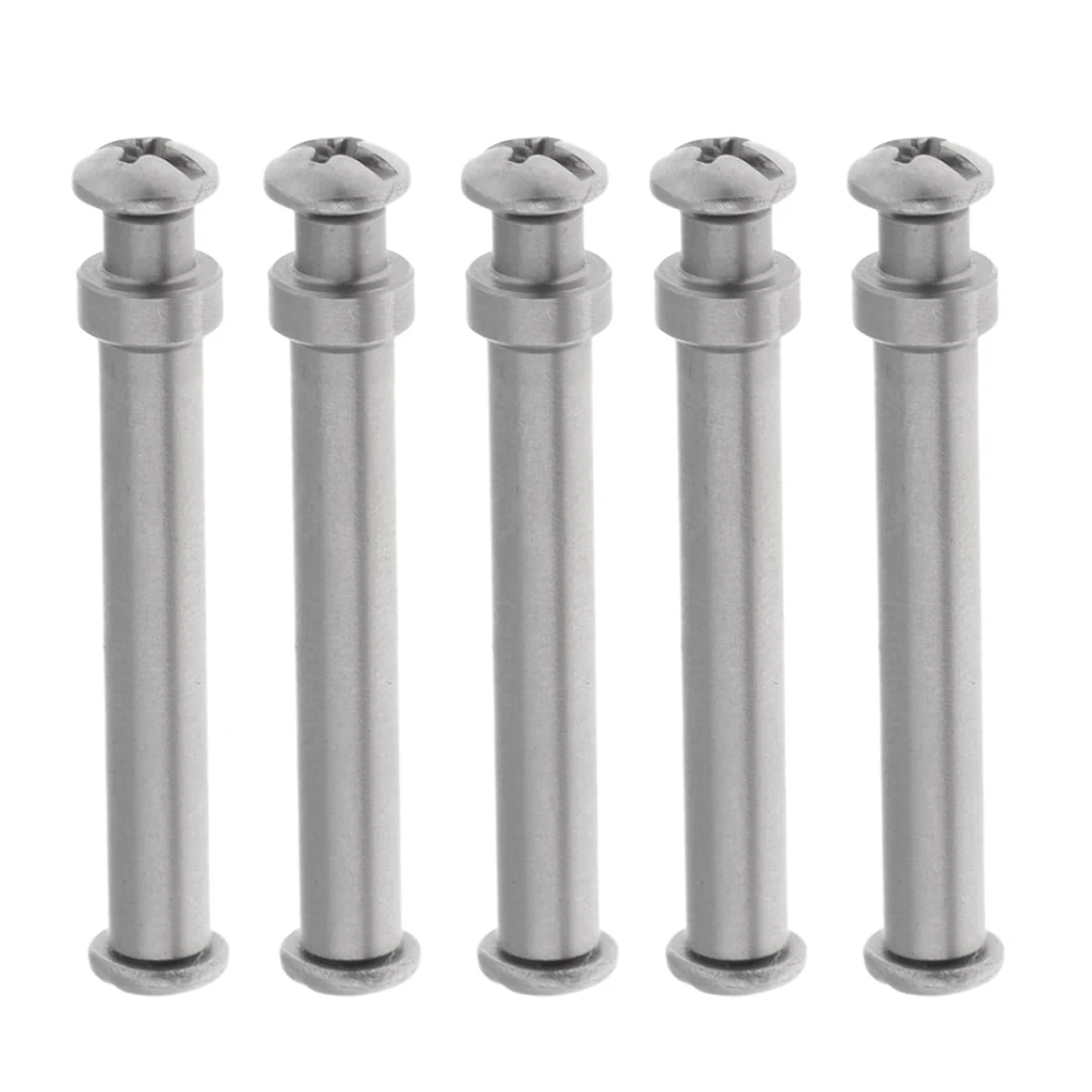 5x Fishing Reel Shaft Repair Tool Fishing Handle Knob 3cm/1.2 inch Stainless Steel Fishing Reel Shaft Rod Long Bar Tool