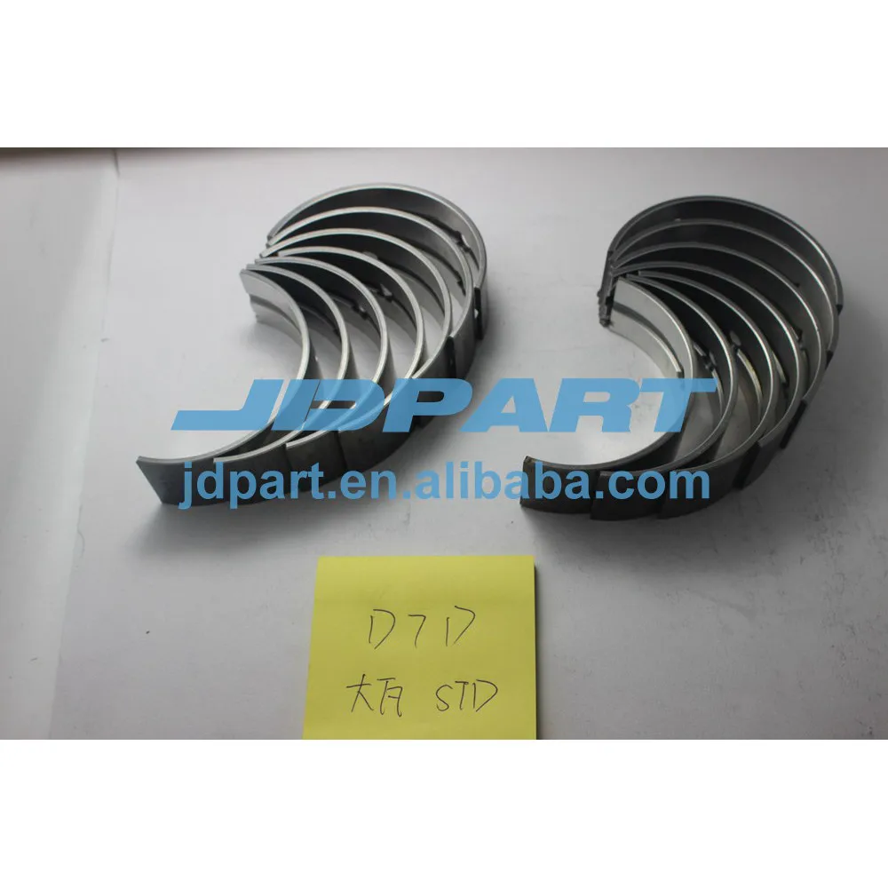 

D7D main and con rod bearings STD For D7D Engine