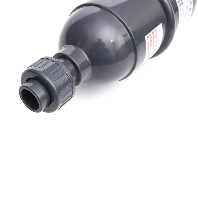 Imagem -05 - Upvc Interno 2063 mm Amortecedor de Pulso Tampão de Pulsação Tanque Buffer de Pressão Volumétrico Garrafa de Amortecedor de Pressão Industrial Instalação para Encanamento Peça
