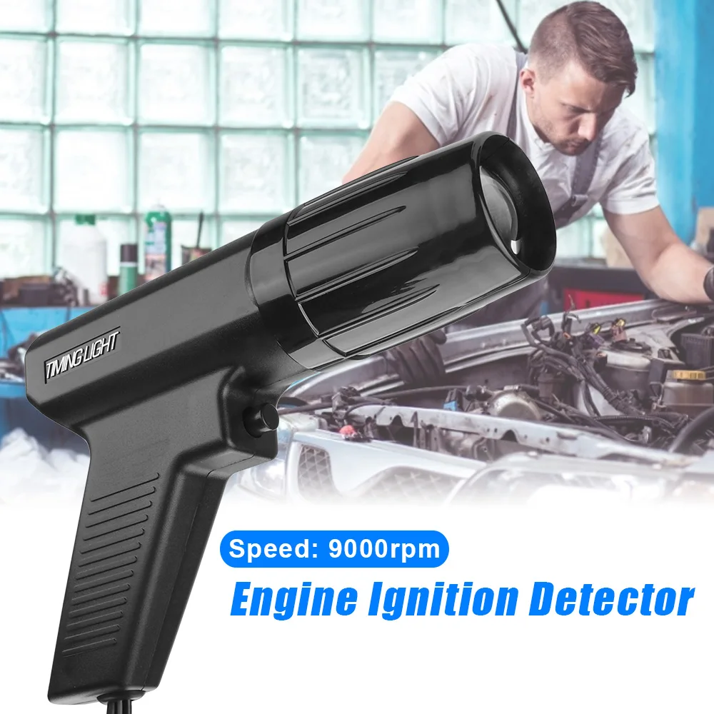 Ignition Timing Pistol 12V For Car Motorcycle Marine Tl-122  Ignition Timing Light Strobe Lamp Inductive Petrol Stroboscopic Gun