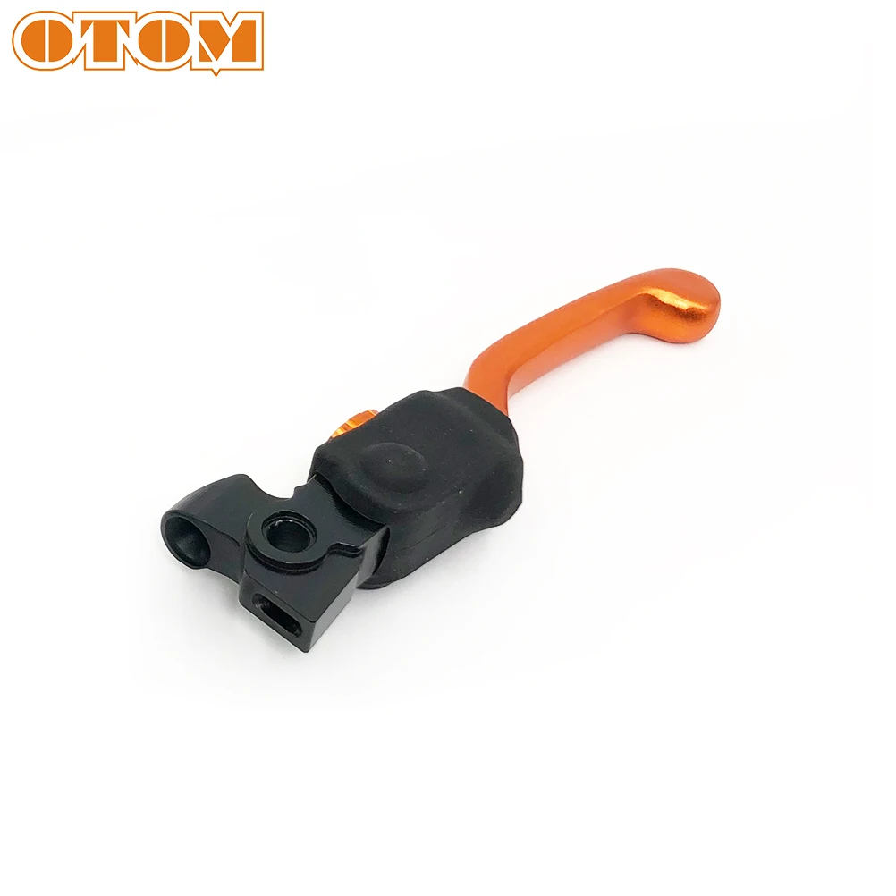 OTOM Motorcycle Clutch Lever Foldable 7 Gears Adjustable 360° Degree Folding Aluminum Handle For KTM SXF HUSQVARNA FC Motocross