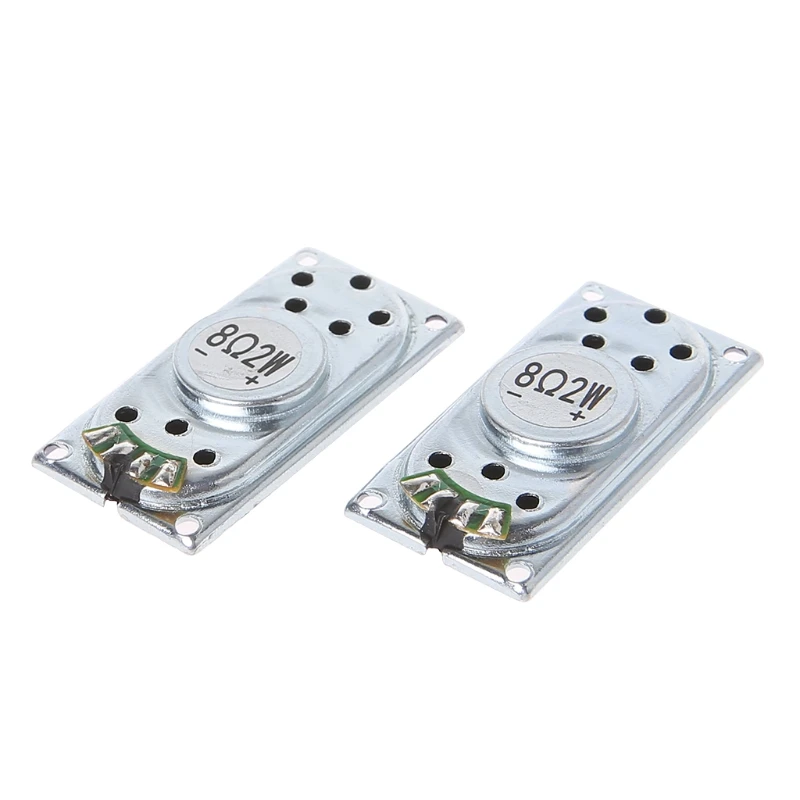 1 Pair Mini Speakers 2040 8Ohm 2W For Notebook Computer Speaker Portable Dropship