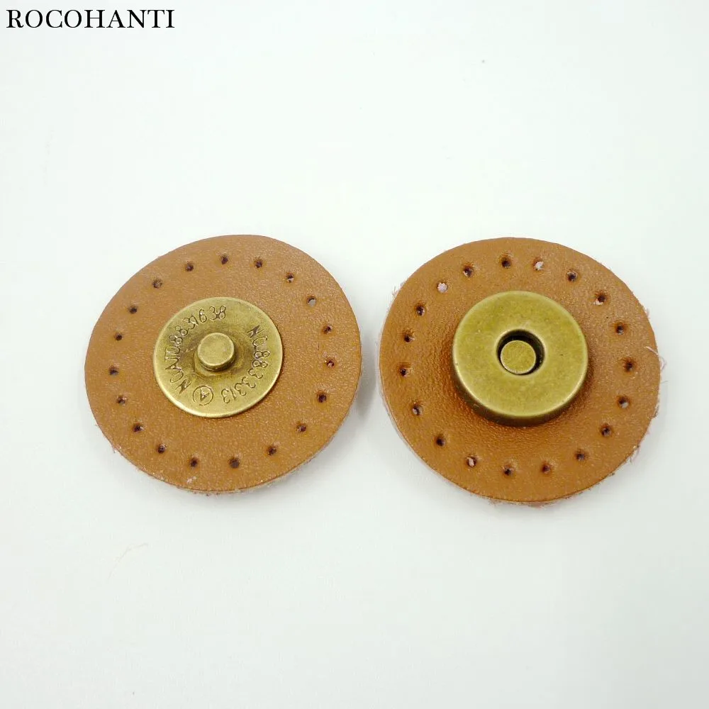 1PAIR Garment Leather Metal Button Magnetic Snaps for Gift Bags \ Garment \ Jeans \ DIY \ Overcoat \ Jacket etc