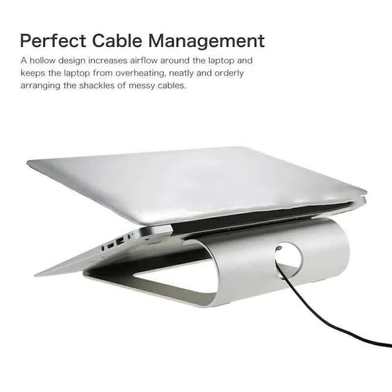 Notebook Computer Bracket Aluminum Alloy Computer Bracket Notebook Computer Cooling Base Exquisite And Beautiful