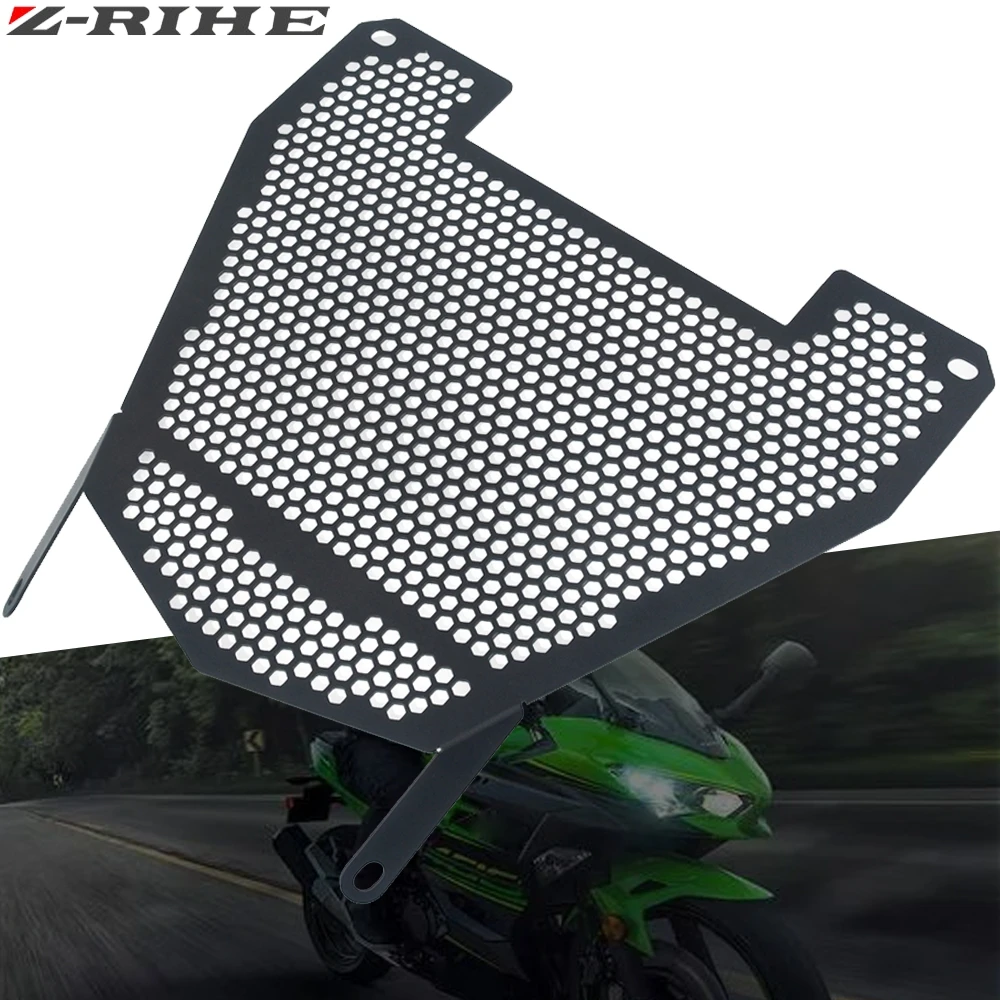 

Motorcycle Parts Aluminum Air Intake Protector Grille Guard Covers For Kawasaki Ninja 400 Ninja400 2018 2019 2020 Accessories