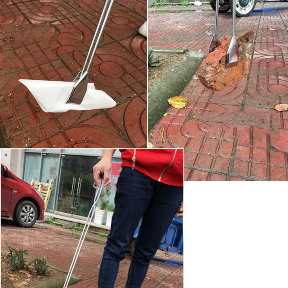 32/60/70cm Foldable Pick Up Garbage Gripper Long Arm Helping Hand Gripping tool bending save Tongs picking rubbish