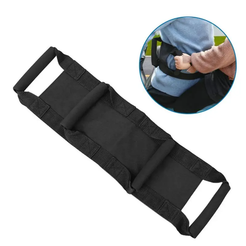 1PCS Motorrad Roller Passagier Sicherheit Gürtel Hinten Sitz Greifen Grip Griff Strap 6XDB