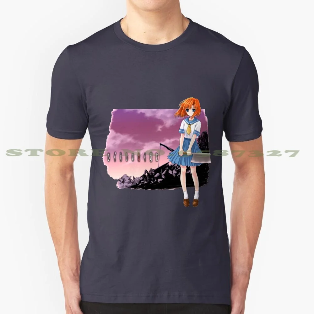 Hinamizawa Dam 100% Pure Cotton T-Shirt Higurashi No Naku Koro Ni When They Cry Rena Ryuuguu Yandere Anime Manga Visual Novel