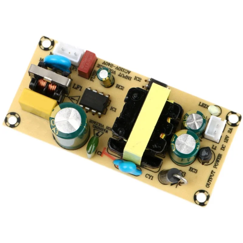 Module d'alimentation de commutation, Circuit nu AC-DC à DC12V 2A DC24V 1A, pour remplacement/réparation, AC100-265V