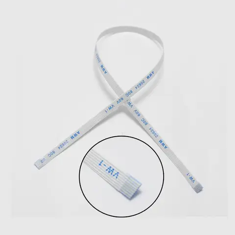 1pcs 7P 전원 리셋 스위치 리본 플렉스 케이블 PS2 30000 7pin 컨트롤러 수리 부품 100mm 200mm 250m