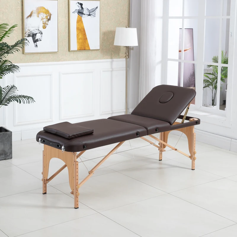 Mesa de masaje plegable, cama de masaje de 3 pliegues, mesa de masaje, silla de masaje, mesa de masaje de pestañas