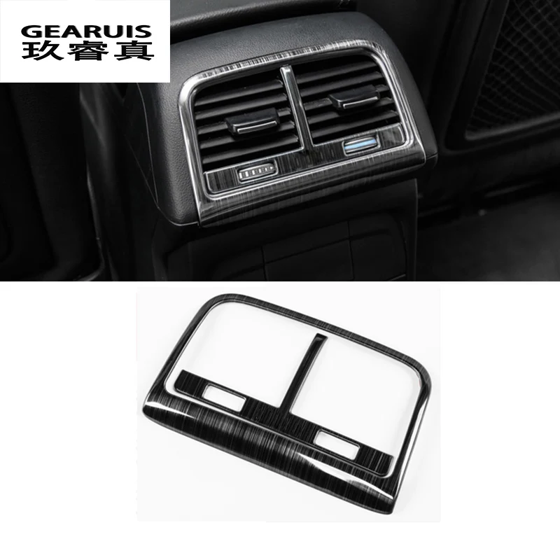 For Audi A5 A4 B8 stainless steel Trim Cup Holder Decorative Frame Decal Covers Stickers Car Styling Interior Auto Accessories