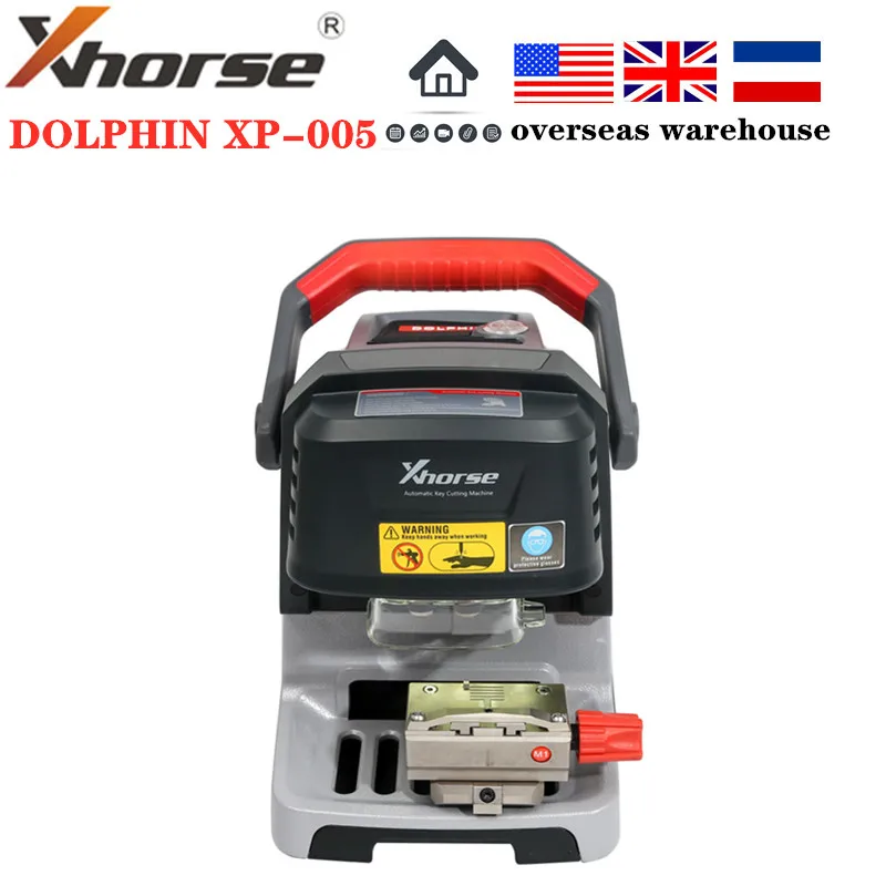 Xhorse Dolphin XP-005 XP005 Key Cutting Machine V2.2.2 With M5 Clamp Works on Phone Application Via Bluetooth-compatible