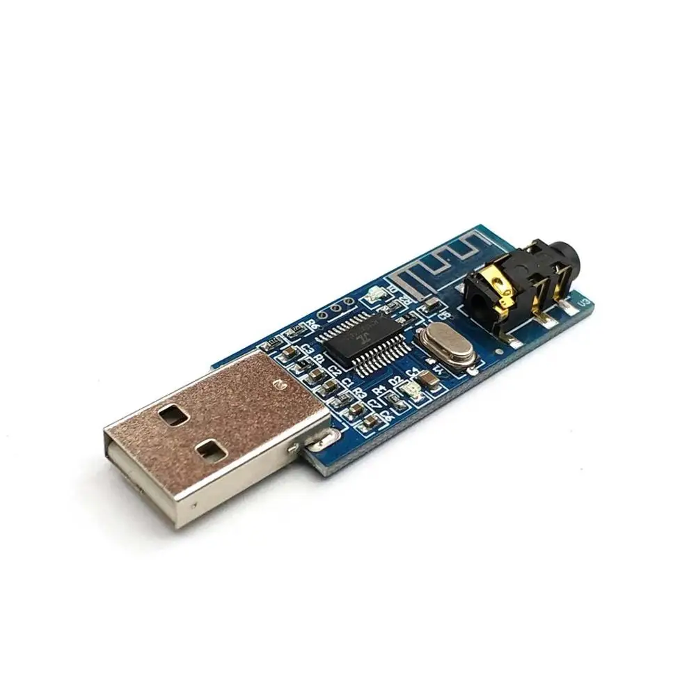 USB Bluetooth 4,0 аудио приемник беспроводной модуль Bluetooth голосовой плеер со светодиодной индикаторной платой