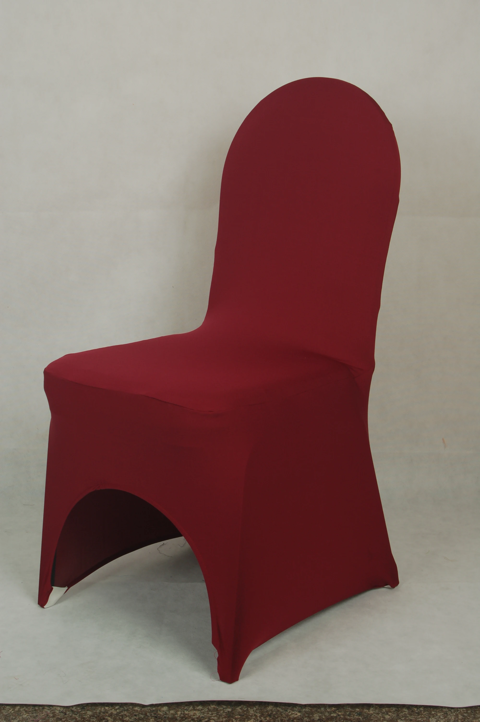 Arch Front Spandex Chair Cover, Lycra Cover, Birthday Party Decoration, Elastic Banquet, Universal, Nice Quality