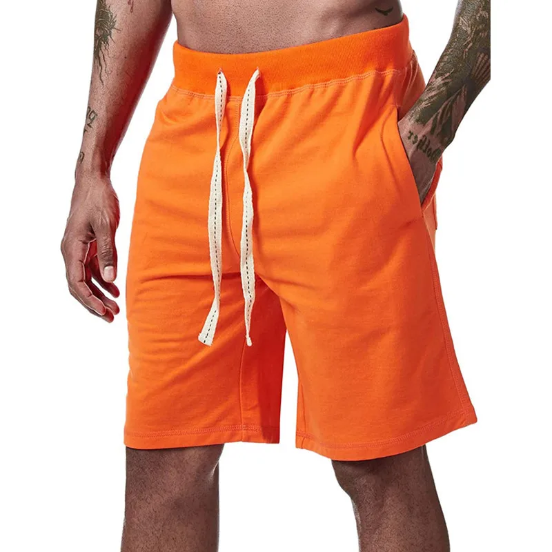 New Men Fitness Loose Sports Shorts Bodybuilding Joggers Summer Bermudas Short Pants Male Casual Fashion Beach Brand Sweatpants