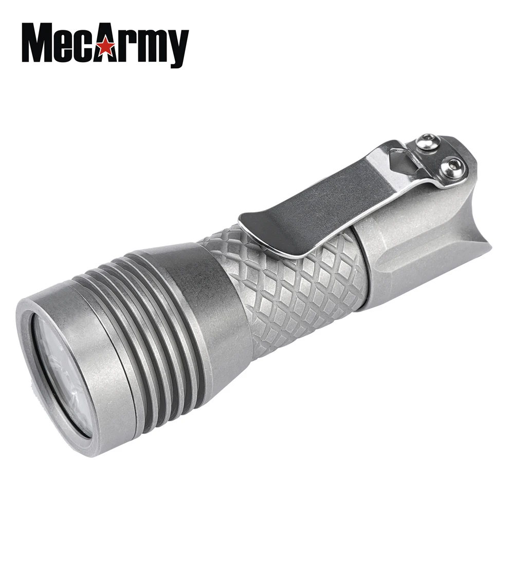 MecArmy PS16 Compact EDC Flashlight 4*CREE XP-G3 S5 LEDs Max 2000LM beam distance 146m torch with USB charge 16340 battery