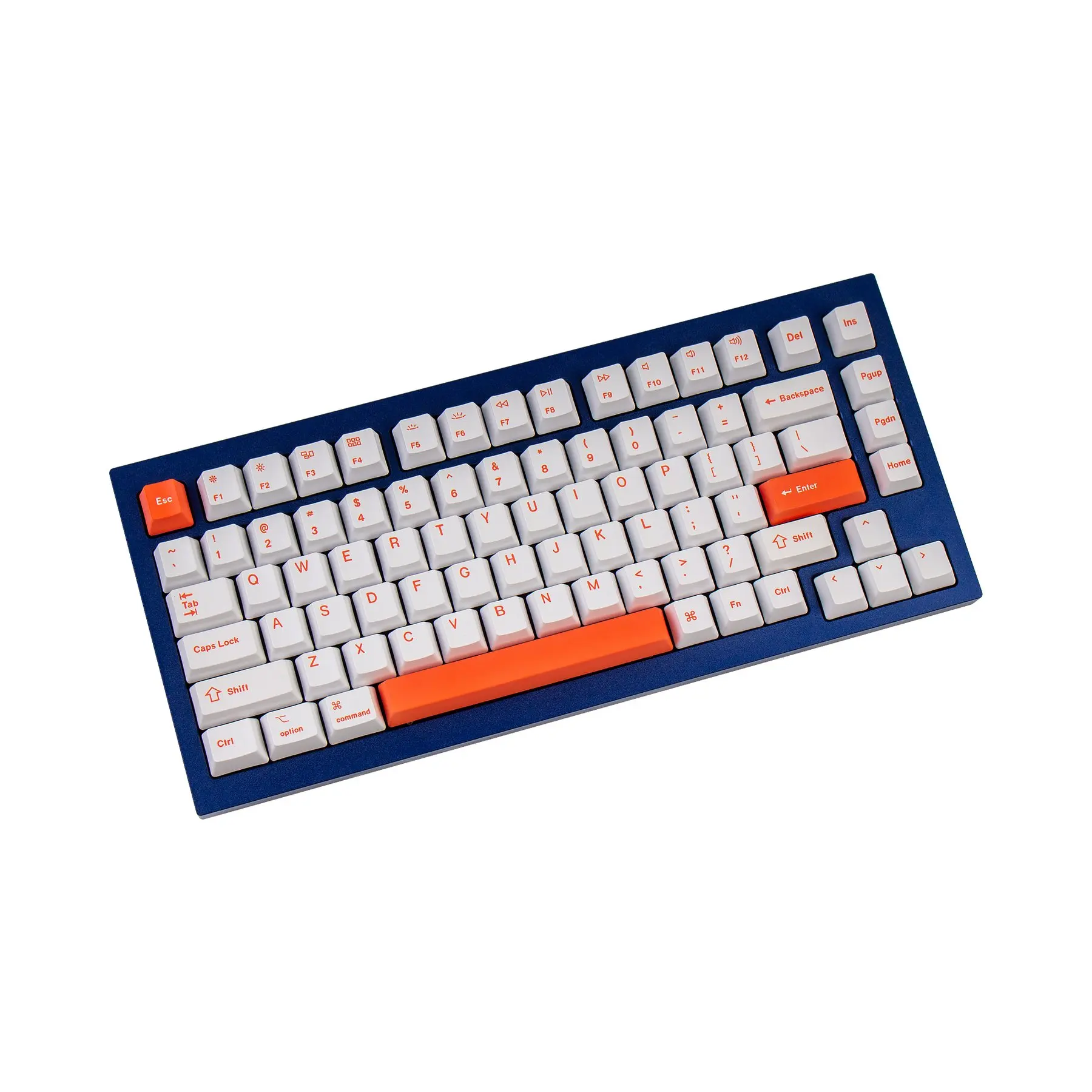 Keychron Q1 Q2 K2 OEM Dye-Sub PBT Keycap Set-naranja
