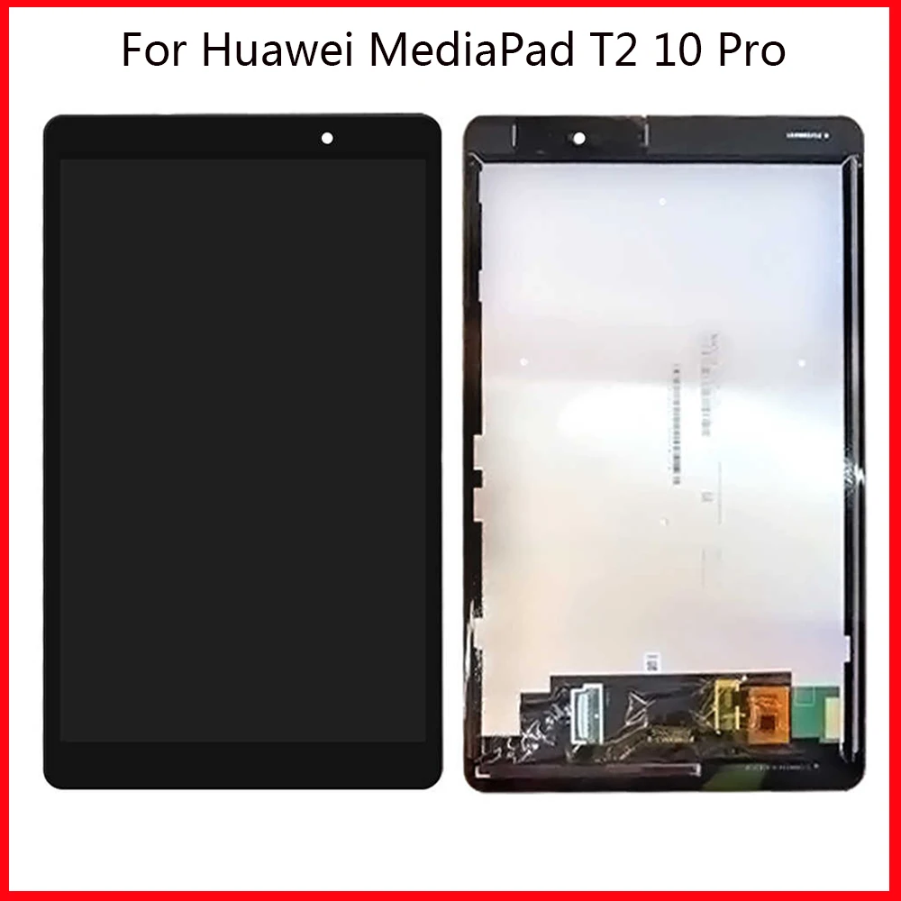 LCD Touch Screen Display Digitizer Assembly Frame, For Huawei MediaPad T2 10.0 Pro FDR-A01L FDR-A01W