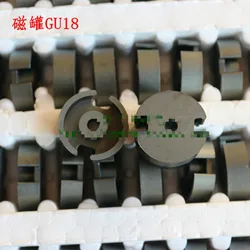 Pot Core GU18 Ferrite Core PC40 Material GU18 Transformer Core Can Be Equipped with Additional Skeleton