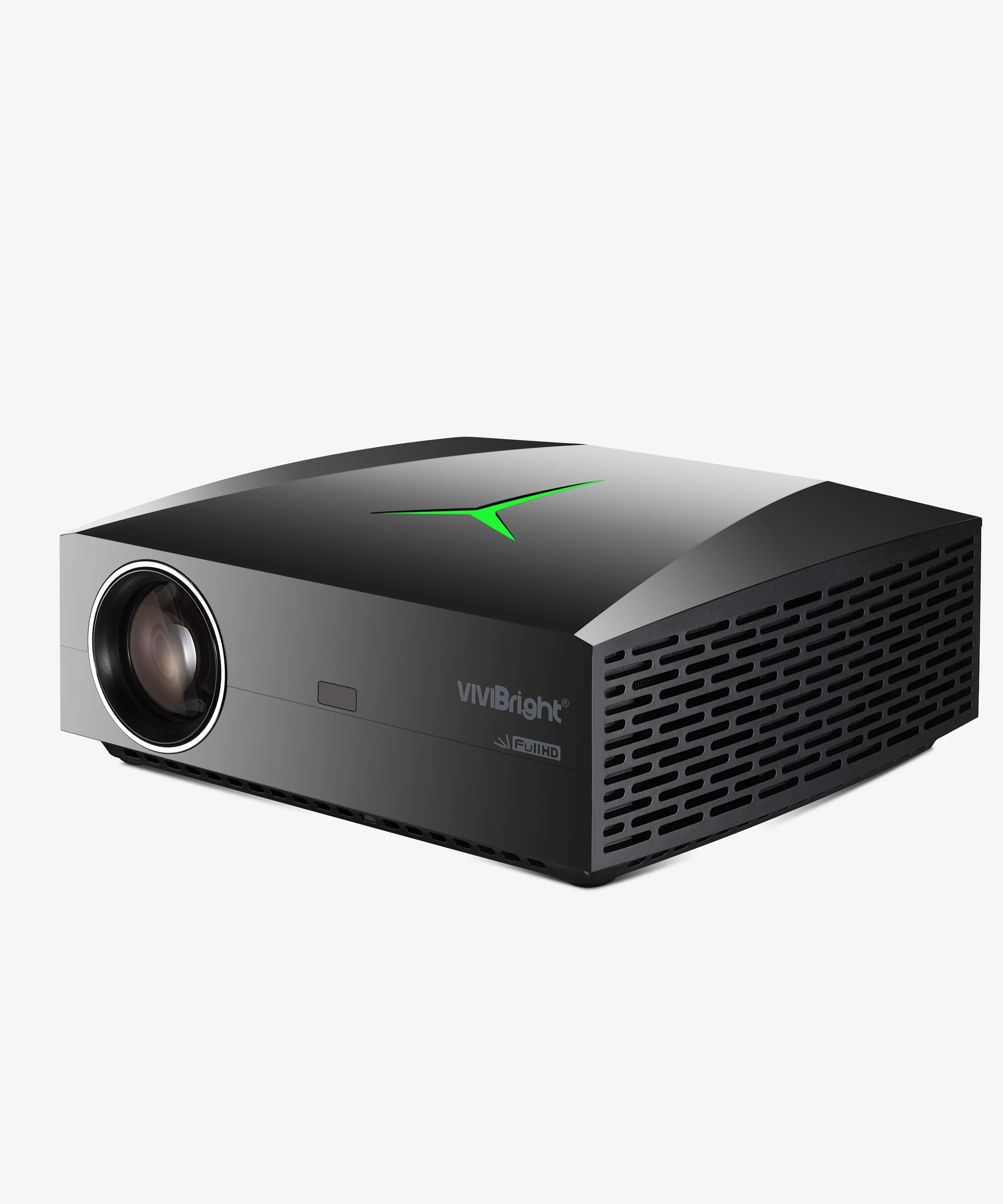 

Vivibright f40 full hd video projector 4K ready Intelligent home theater LED projector full size dropshipping supported (Black)