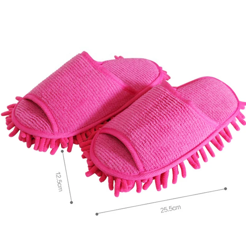 Lazy mop slippers Mop women winter unisex bathroom slippers for dry foot cleaning floor Slipper Drag Shoe Mop Household Tools