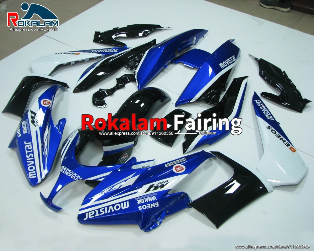 Tmax-500 Cowl For Yamaha TMAX500 2008 2009 2010 2011 Black Blue White Motorbike Aftermarket Fairing Set (Injection Molding)