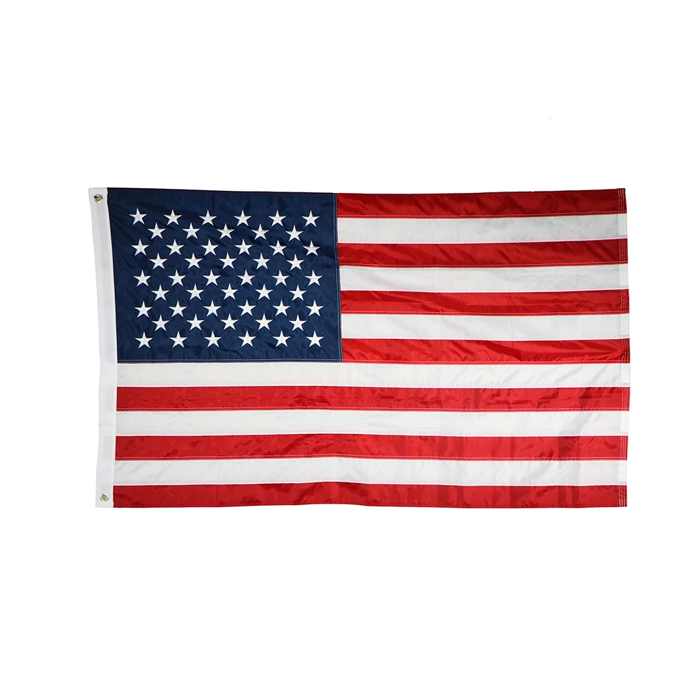 US USA  America Flag 90x150cm Stars and Stripes United States National Flags Double Sided Printed American Banner For Decor