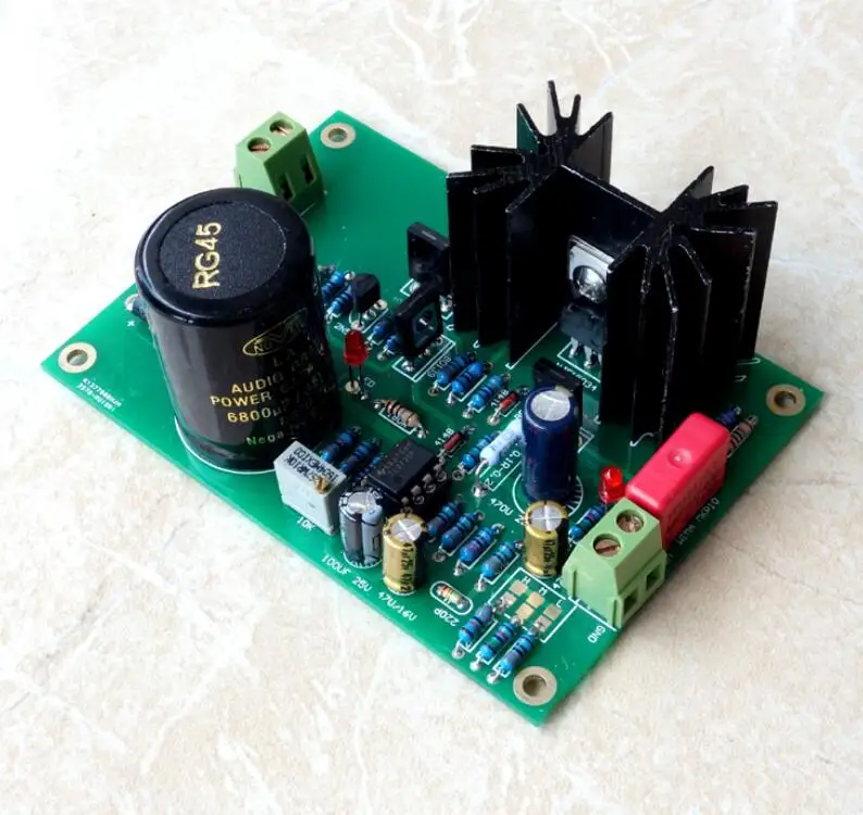 

S9 Amplifier Regulated Power Supply Board Finished Board with Heat Dissipation DC 5V-24V